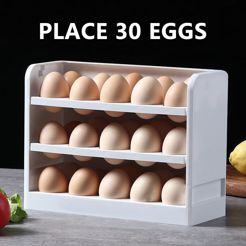 3 Layer Flip-Type Egg Storage