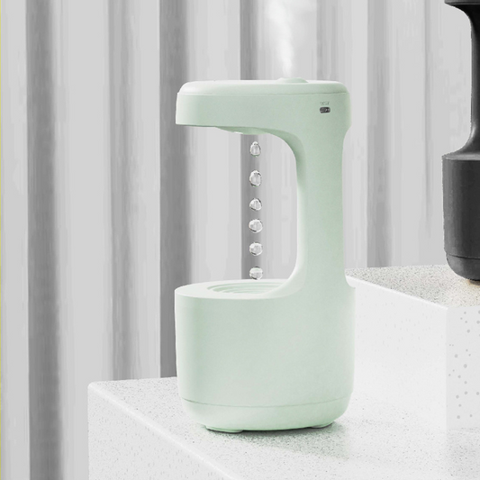 Antigravity Humidifier Light Green Color.